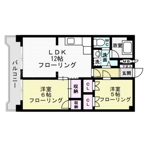 タイタス薬院 間取り