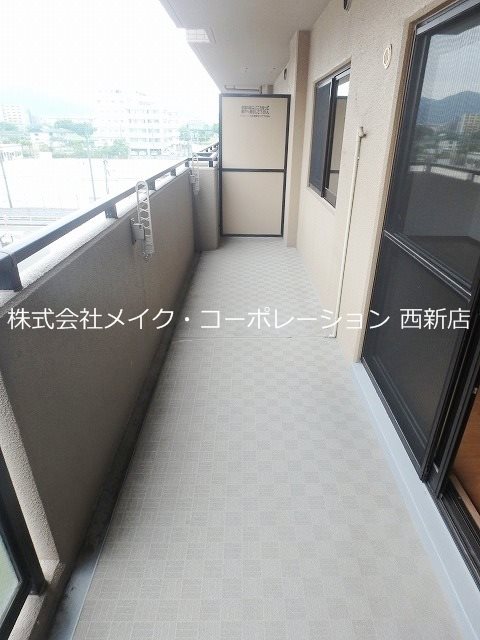 ベランダ プレジール室見 ベランダ