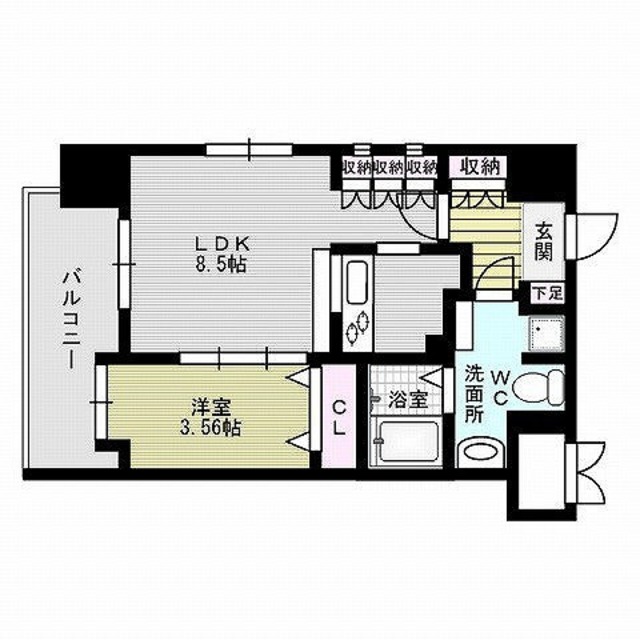 サヴォイブロードストリート 間取り