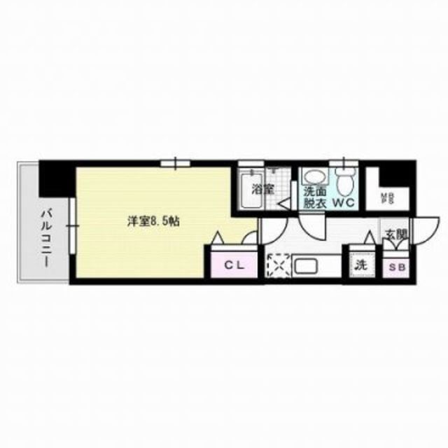 ピュアドームエスパリエ博多 間取り