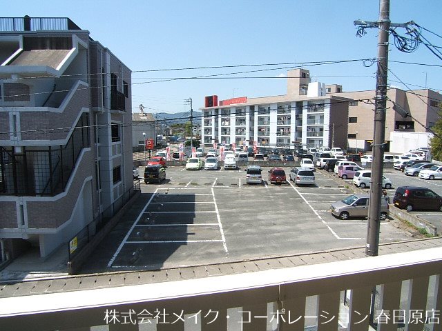 グランドハイツA棟 ベランダ