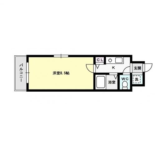 エルグランド室見 間取り