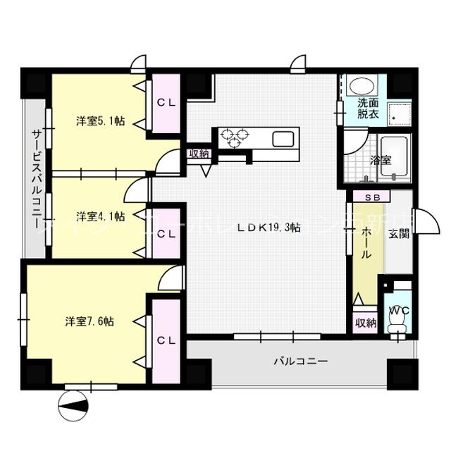 スペラ藤崎 間取り