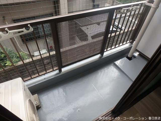 ヴィラージュ精華短大前 ベランダ