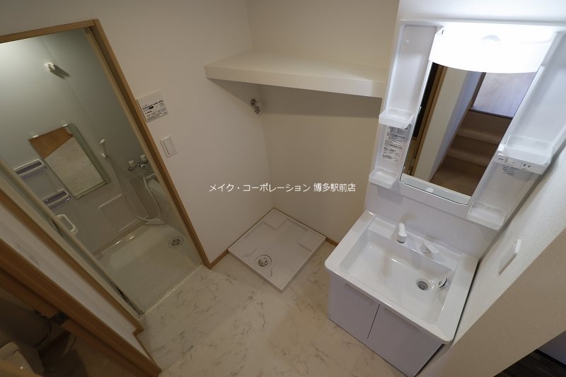 メゾンソレイユ那珂 洗面所