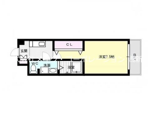 ローズモント・フレア別府駅前 間取り