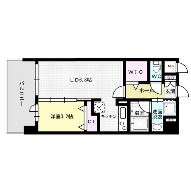 Quintet　Minami　Fukuoka 309号室 間取り