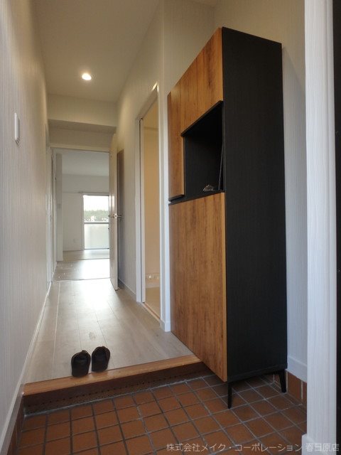 春日原レヂデンス 玄関