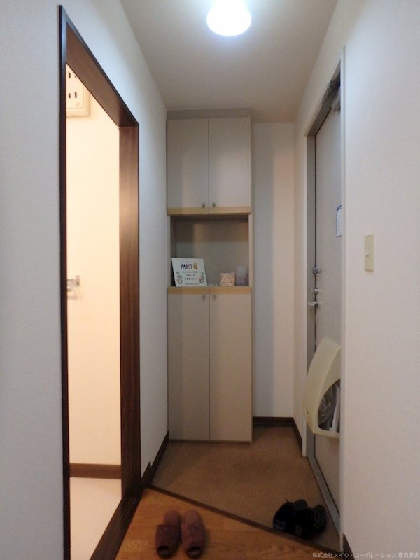 玄関 パークハイツ光B棟 玄関