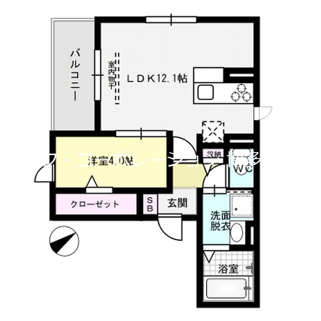 ブルーミングガーデン 間取り