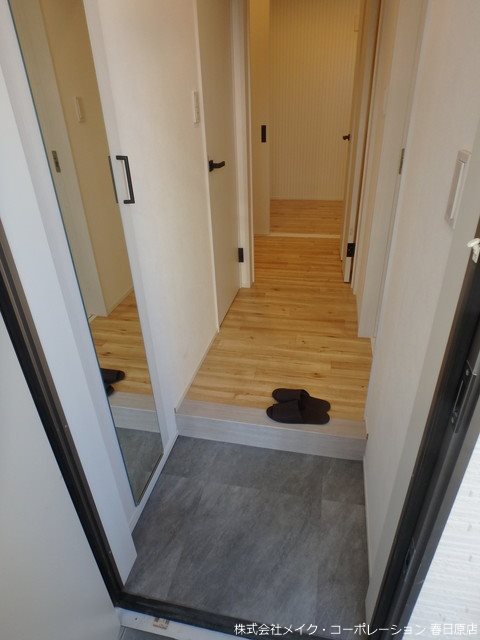 写真は同型タイプ パティオ五十川Ⅰ 玄関