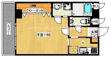ピュアドーム博多リバーサイト 間取り