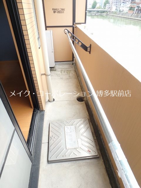 ピュアドーム博多リバーサイト ベランダ