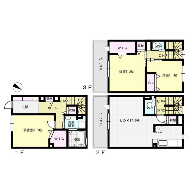 D-room日赤通り 102号室 間取り