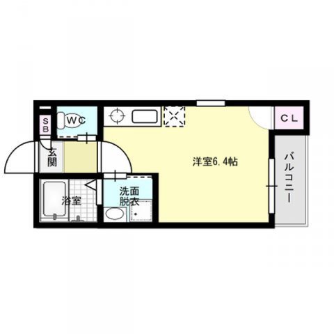 ライフ荒江～女性専用～ 間取り