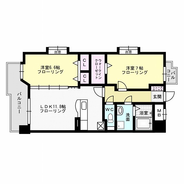 モンテ・オットー西公園 間取り