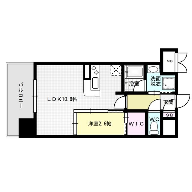 ネストピア東比恵駅前 間取り
