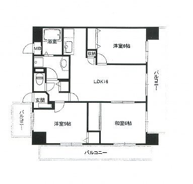 テングッド祖原 間取り