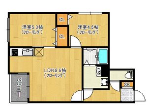 WE冷泉公園 間取り