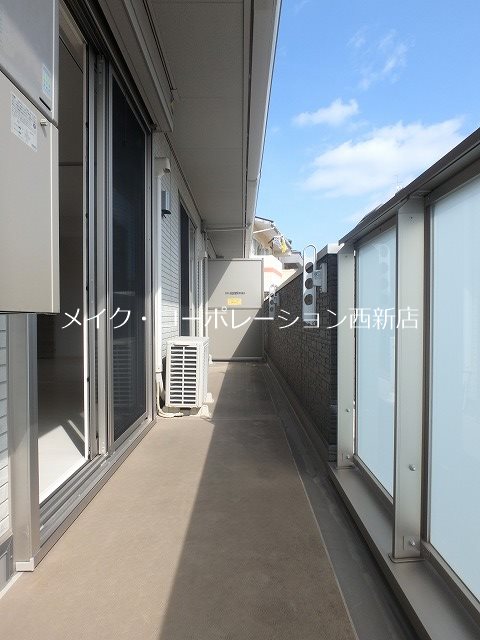 D-room昭代 ベランダ