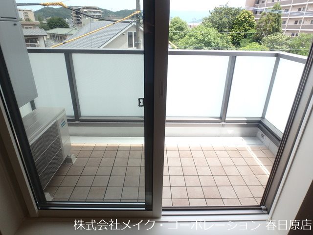 シャーメゾンふぢ ベランダ