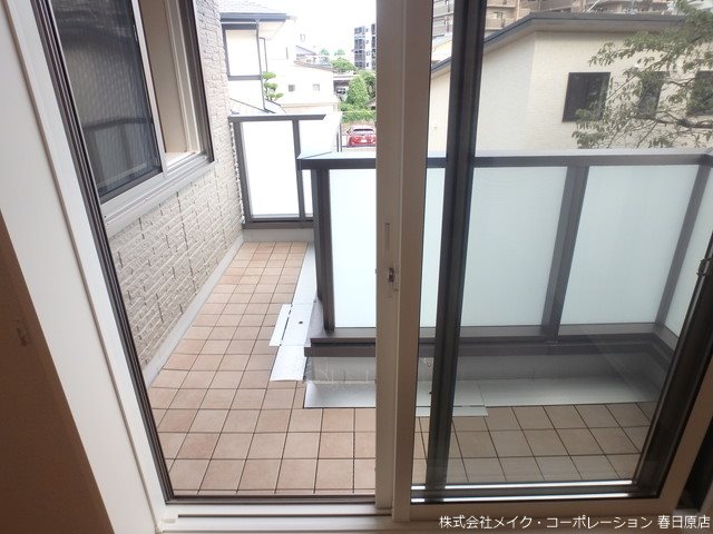 シャーメゾンふぢ ベランダ
