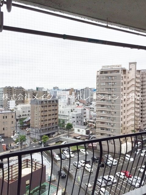 ベランダ 福岡リバーキャッスル ベランダ