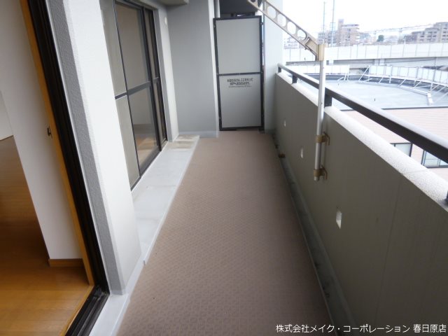 写真は同型タイプ オーデブラン博多南 ベランダ