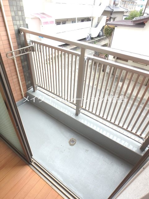 クレイドル室見Ｂ棟 ベランダ