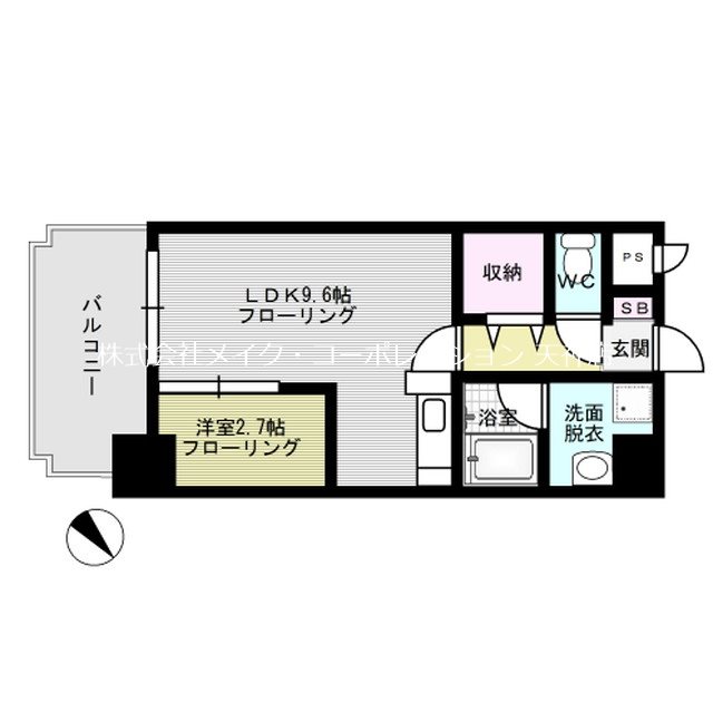 DSタワー平尾駅前レジデンス 間取り