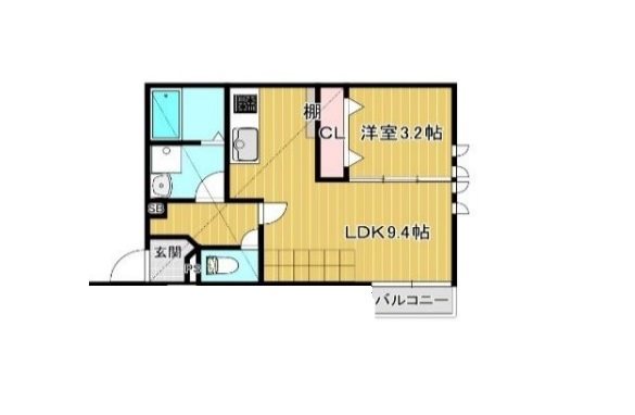 ウィンクルム・Calm 間取り