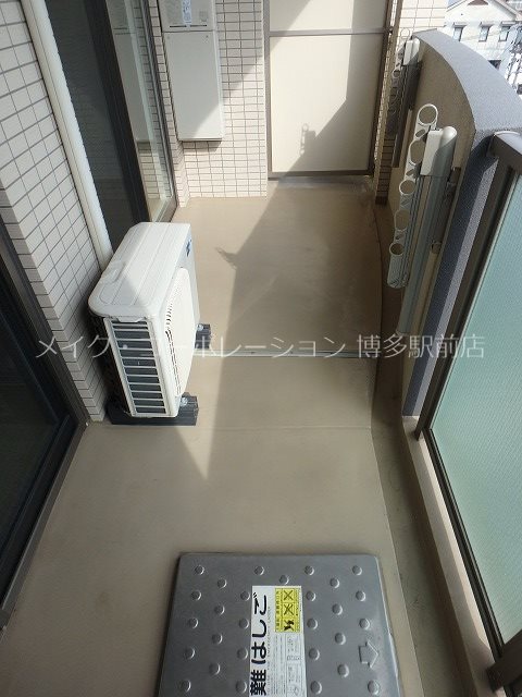 ピュア博多駅南壱番館 ベランダ