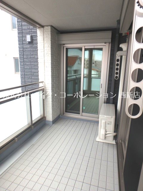 パインコート城西 ベランダ