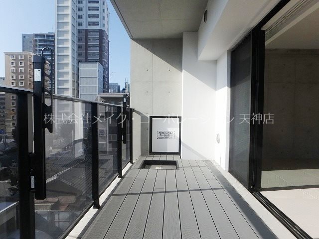 ナビールコート警固 ベランダ