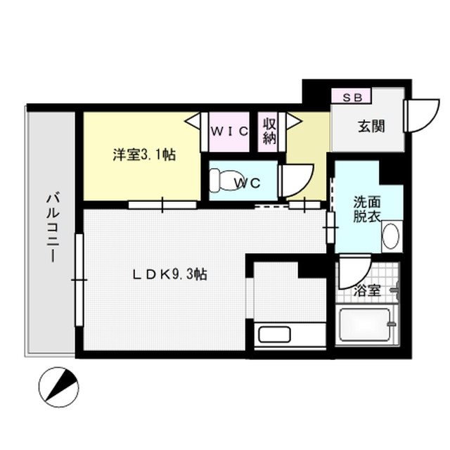 shamaison　Takamiya 間取り