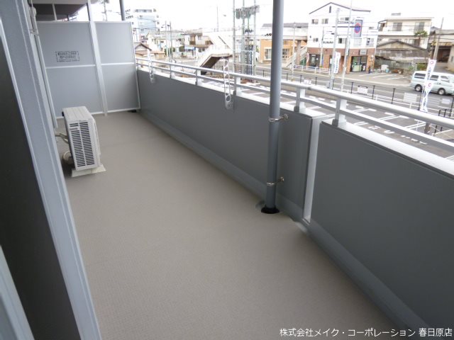 アムシュトラーセ ベランダ