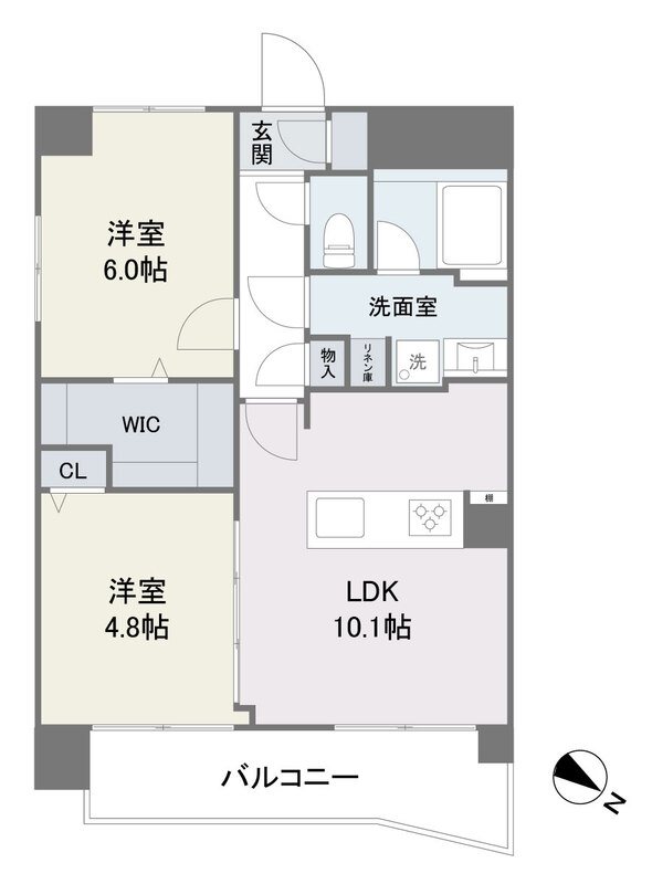 アビターレ大宮 間取り
