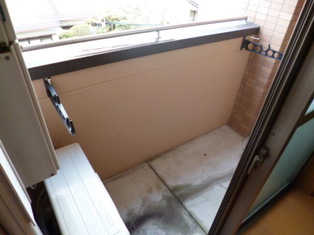 アリエスサン西新 ベランダ