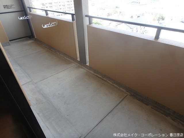 リーセント春町 ベランダ