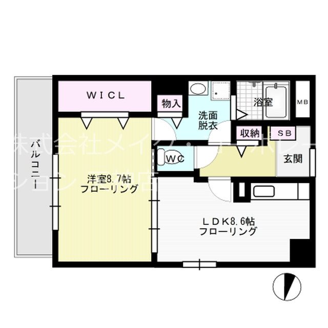 ノーヴァルーチェ高砂 間取り