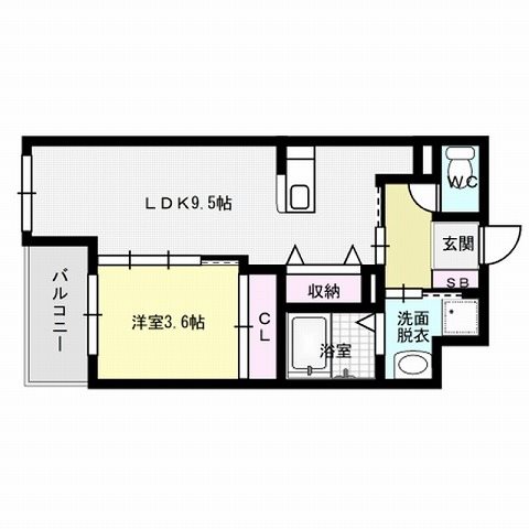 ボンヌール城南 間取り