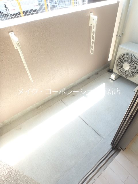 ボンヌール城南 ベランダ
