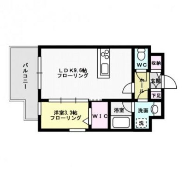 アリエッタ薬院 間取り