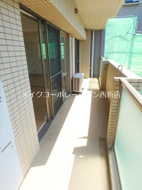 ルミエール百道 ベランダ