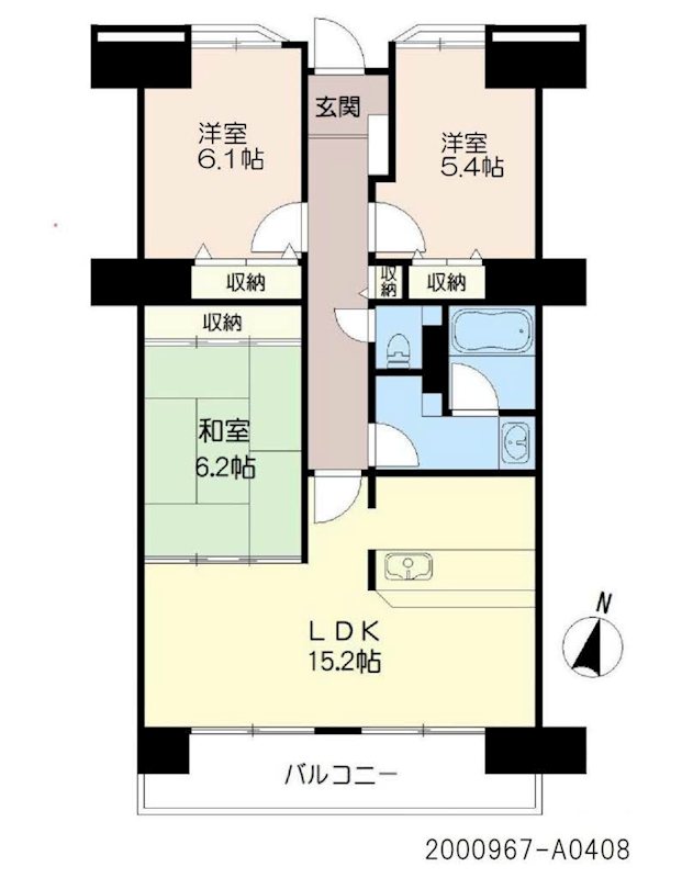 プライムメゾン百道浜 間取り