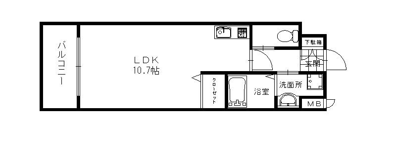 ＦＫＭ白金  間取り