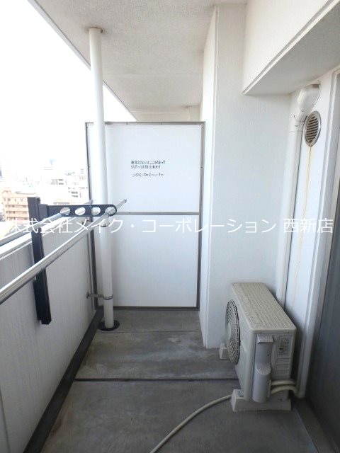 F・PARC西新 ベランダ