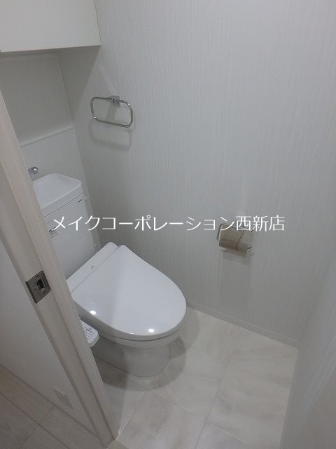 ヴィッラ アプリーレ西新南【A’タイプ】  トイレ
