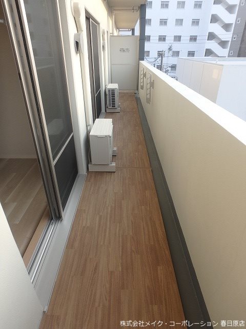 Lindre長丘 ベランダ