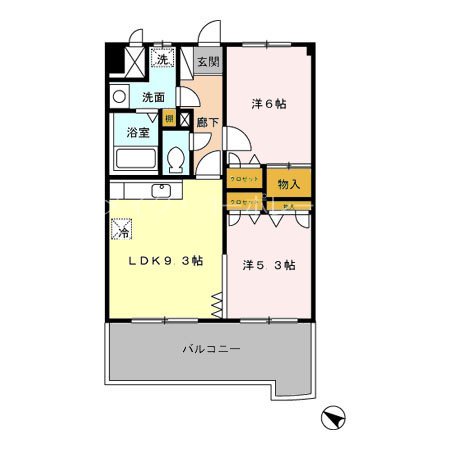 フォルスト平尾 間取り